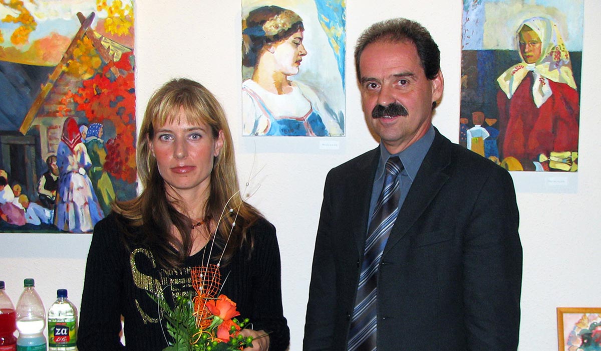 Solo exhibition at Exhibition Centre Studenček