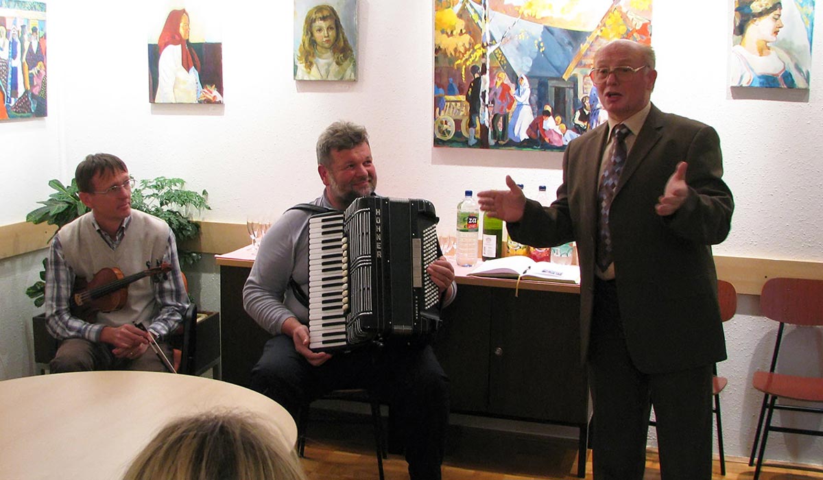 Solo exhibition at Exhibition Centre Studenček