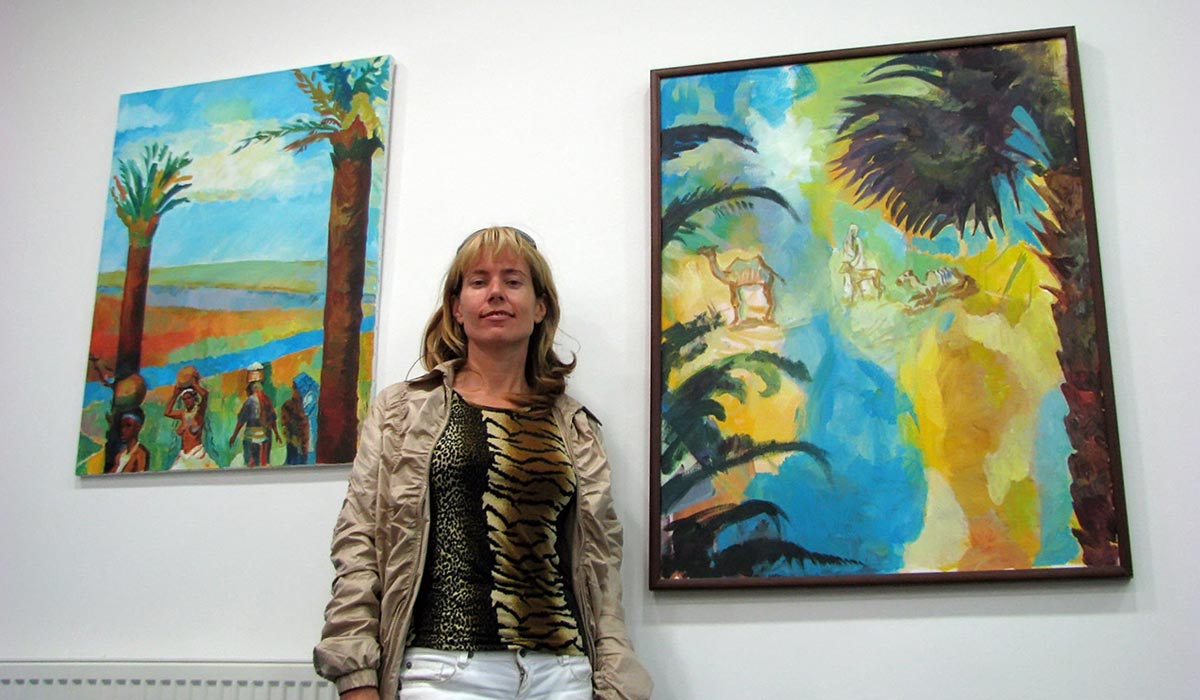 Solo exhibition at Chamber of Commerce Črnomelj
