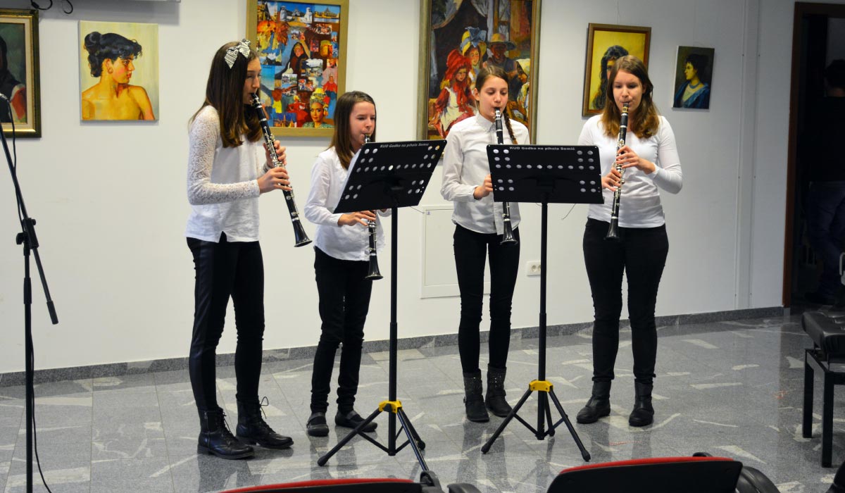 Solo exhibition at Cultural center Semič