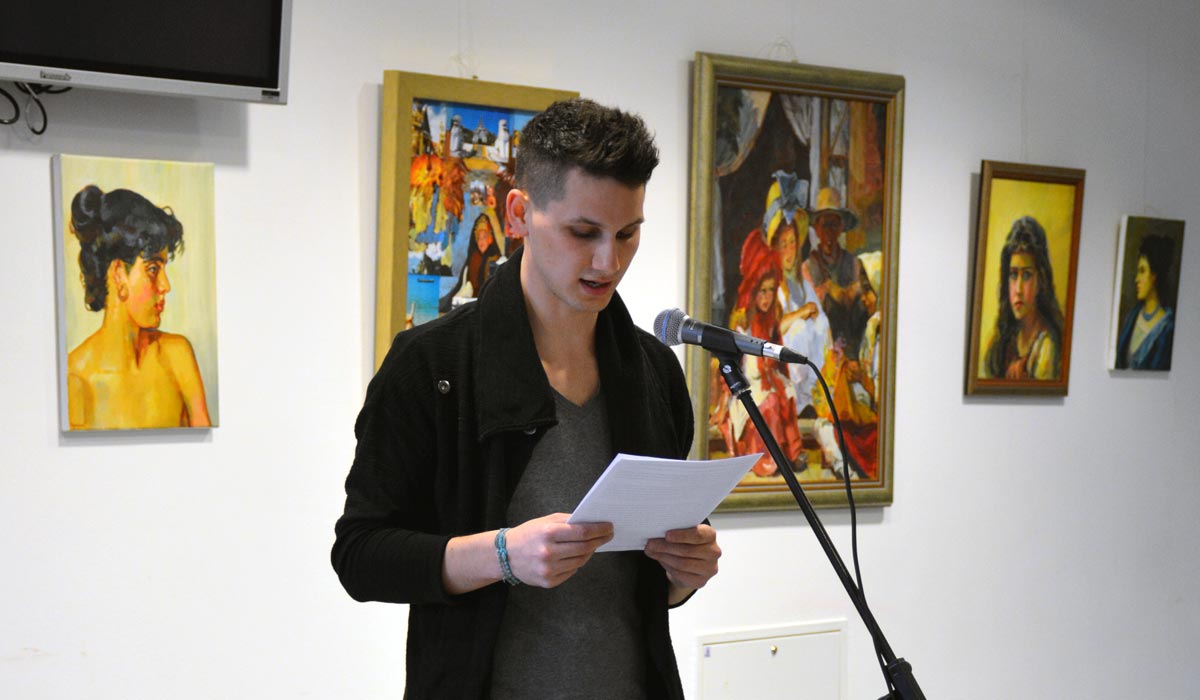 Solo exhibition at Cultural center Semič