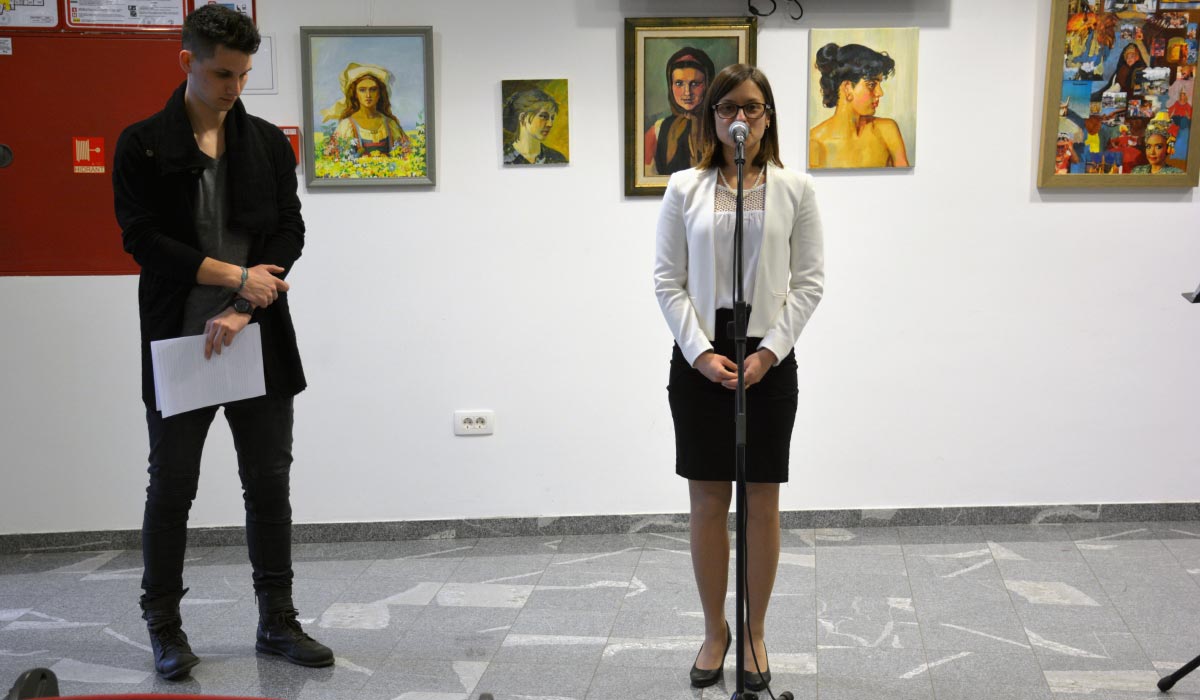 Solo exhibition at Cultural center Semič