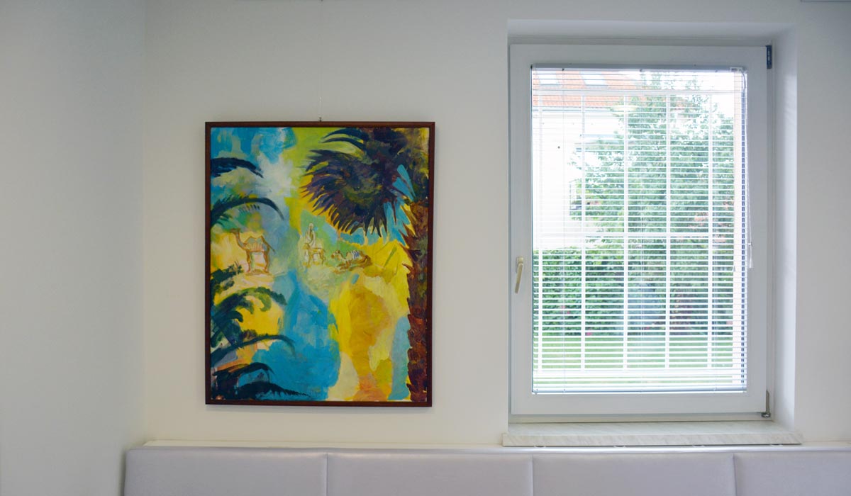 Solo exhibition at Dental center BABIT