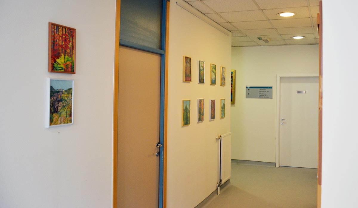 Solo exhibition at Dental center BABIT