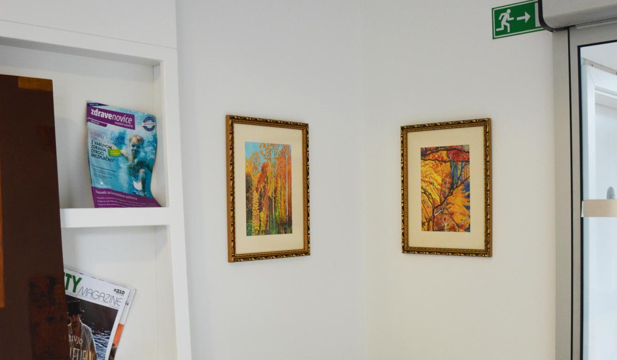 Solo exhibition at Dental center BABIT