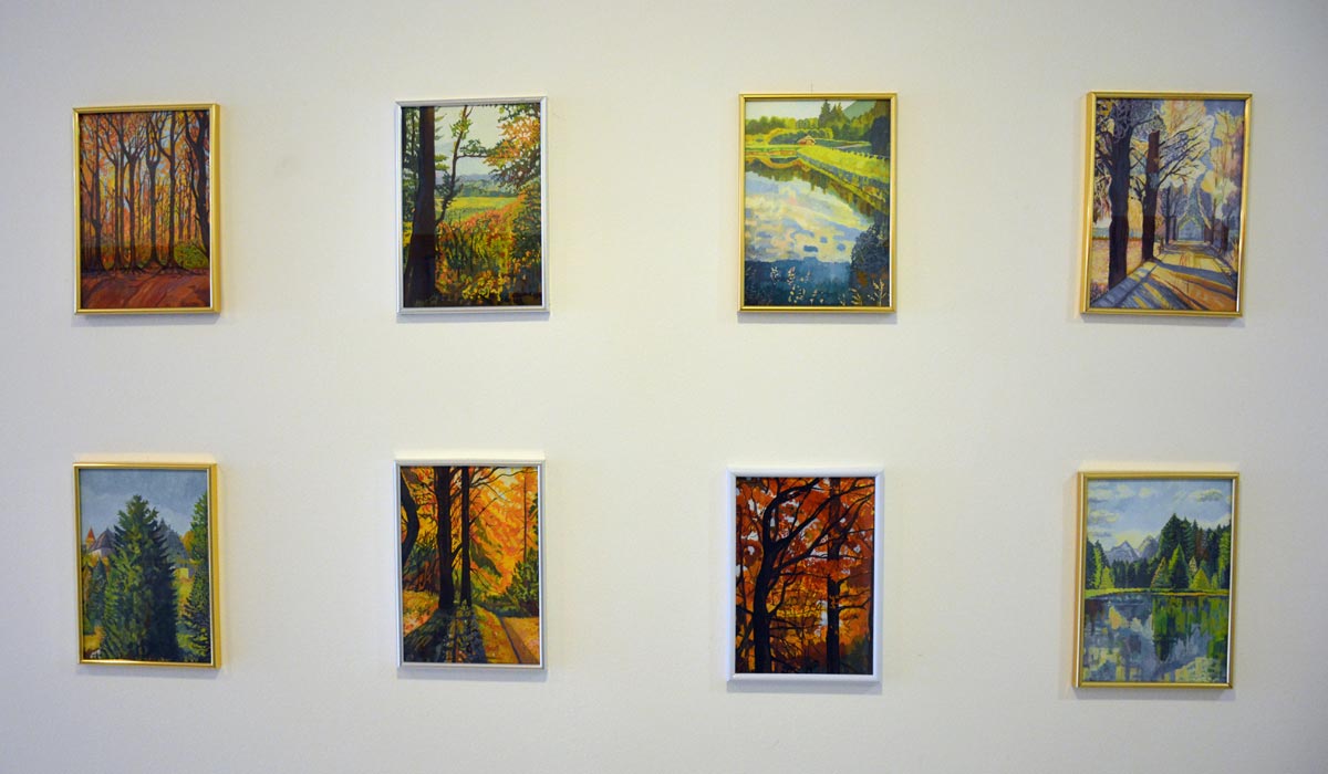 Solo exhibition at Dental center BABIT