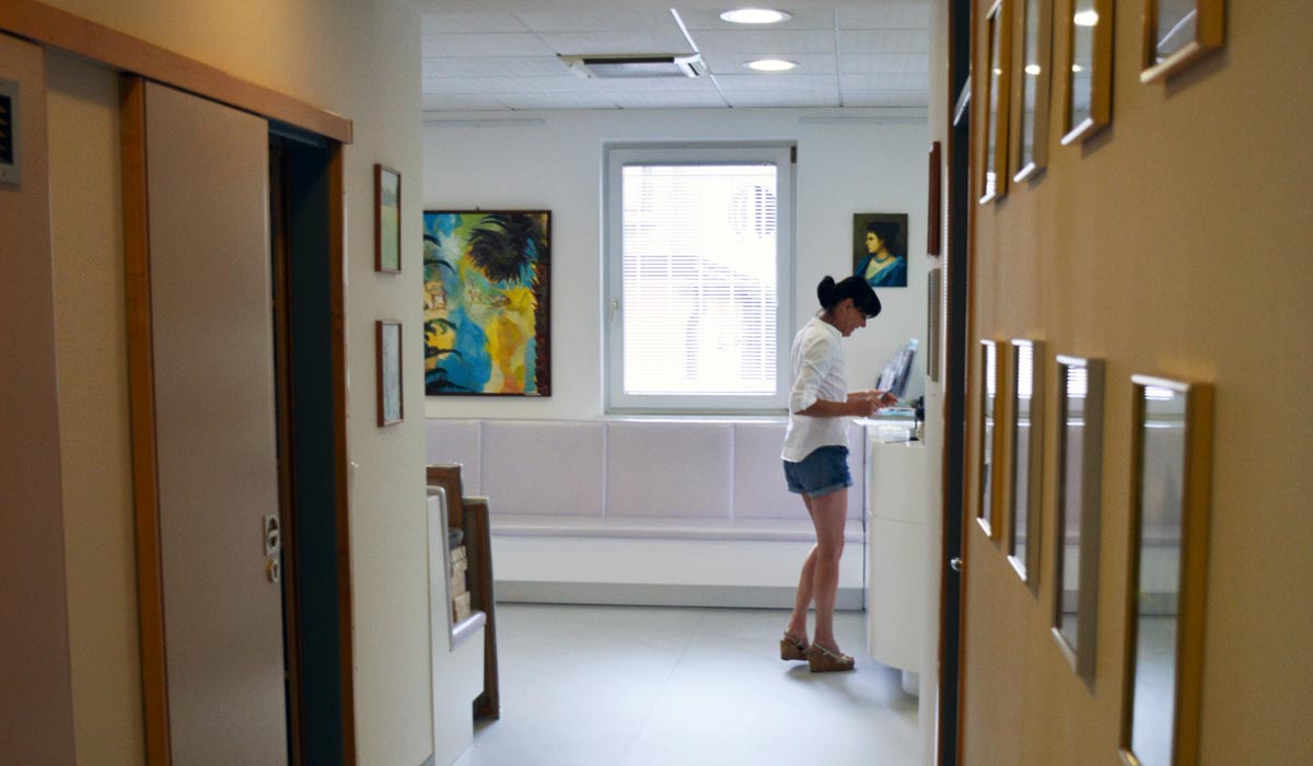 Solo exhibition at Dental center BABIT