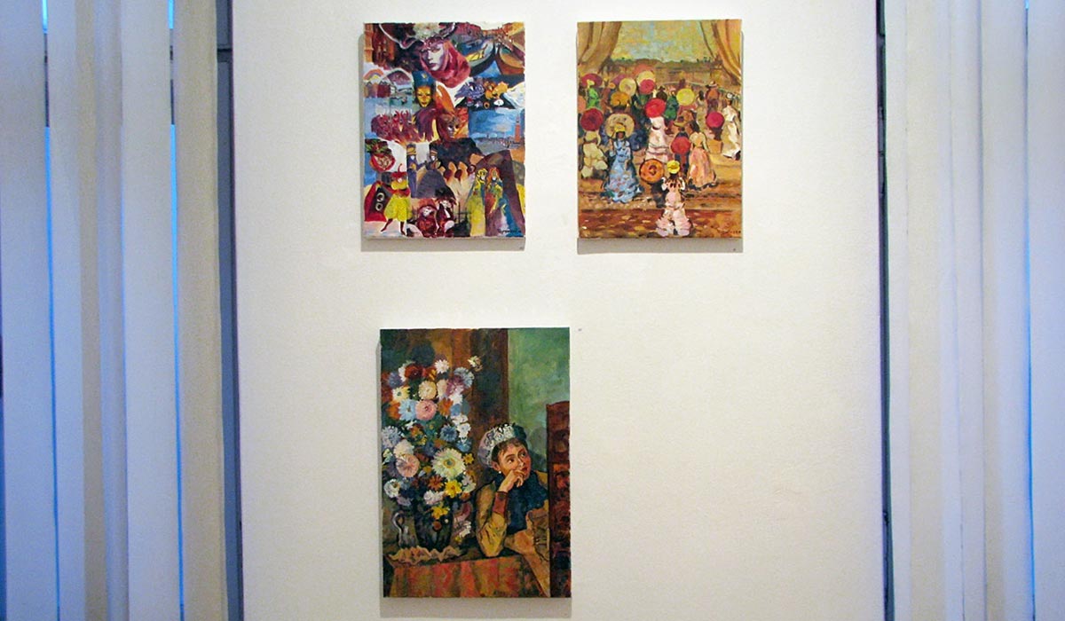 Traditional New Year's sales exhibition of ZDSLU members