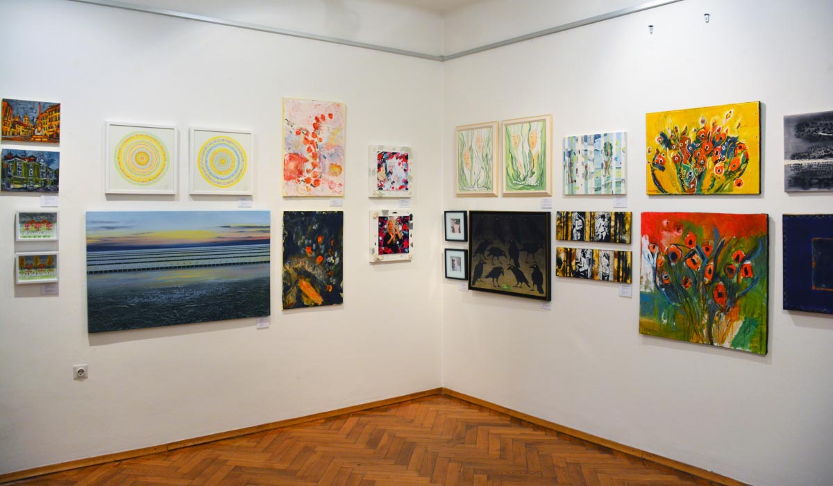 Traditional New Year's sales exhibition of ZDSLU members