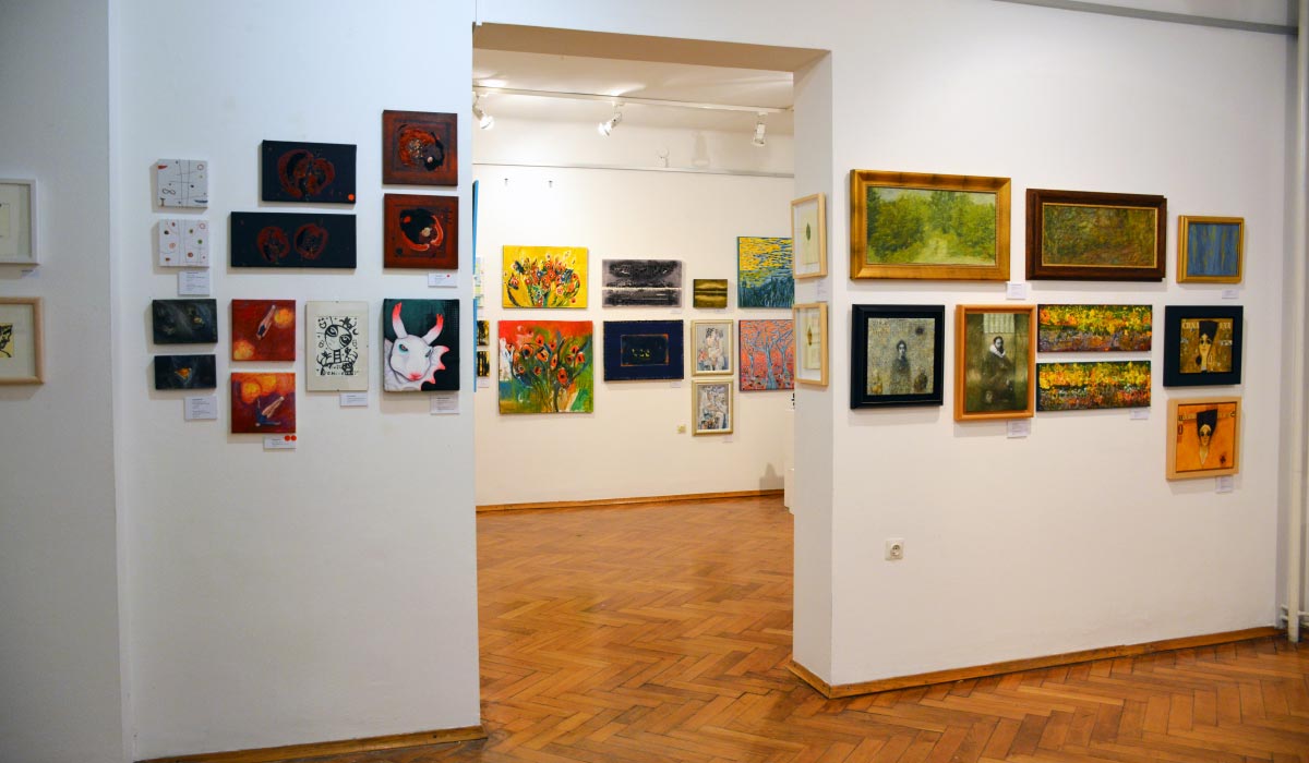 Traditional New Year's sales exhibition of ZDSLU members